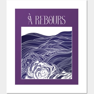 À rebours: marine landscape Posters and Art